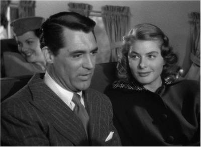 Screenshot of Cary Grant and Ingrid Bergman