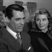 Screenshot of Cary Grant and Ingrid Bergman