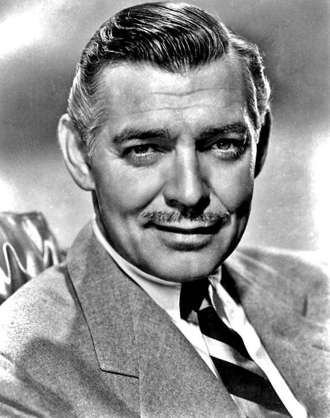 Publicity photo of Clark Gable