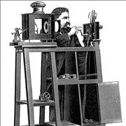 The cinématographe Lumière in projection mode