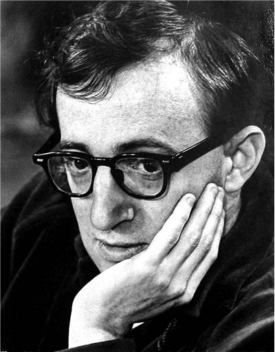 Publicity photo of Woody Allen